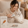 🐾 Pet Steam Brush – Removes Hair & Massages Your Pet