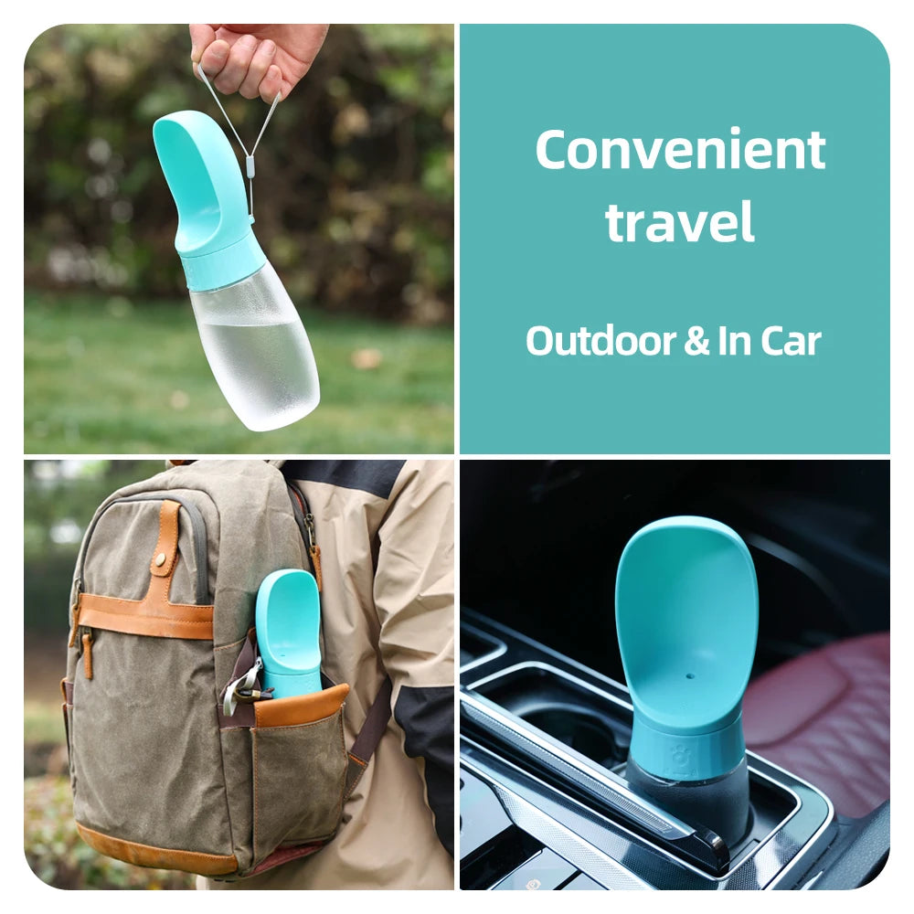 Portable Dog Water Bottle – Leakproof Travel Water Dispenser