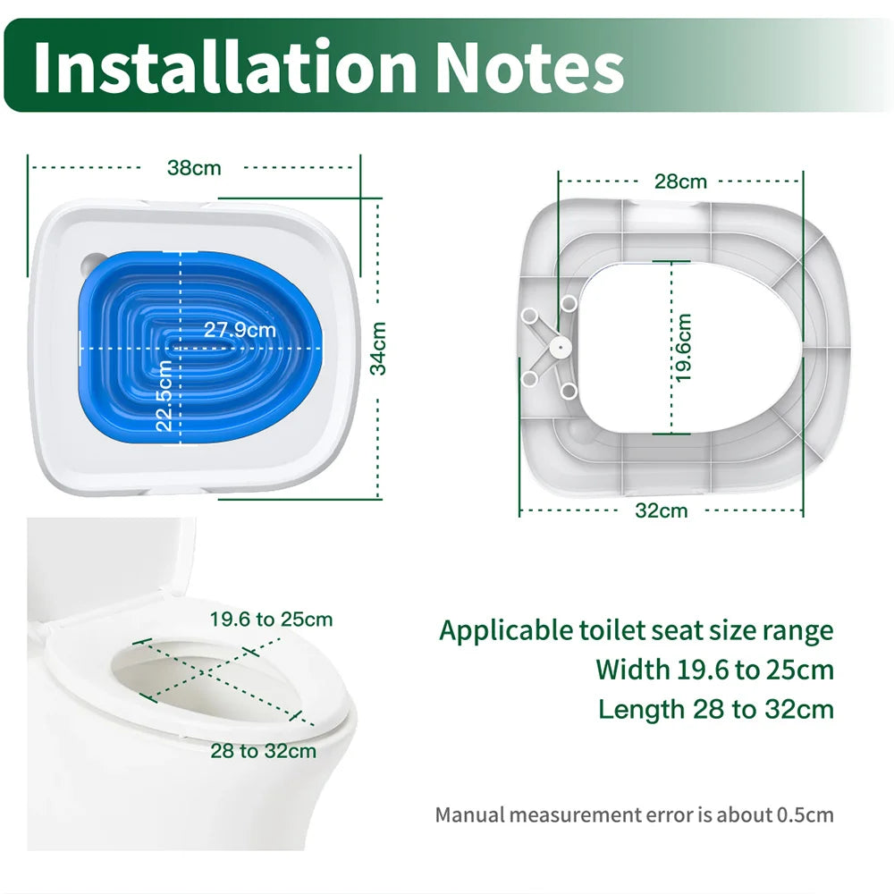 Cat Toilet Trainer Kit – Reusable Toilet Training System for Cats | Easy Installation