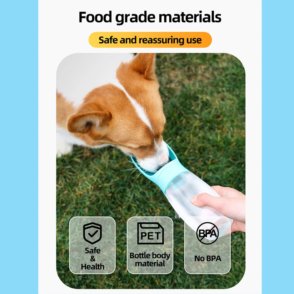 Portable Dog Water Bottle – Leakproof Travel Water Dispenser