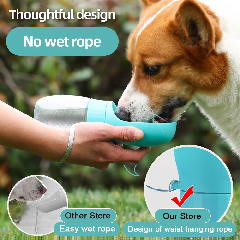 Portable Dog Water Bottle – Leakproof Travel Water Dispenser